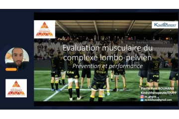 Evaluation musculaire du complexe lombo-pelvien prévention et performance avec Pierre-Yves Bouhana