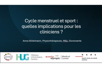 Cycle menstruels et sport : quelles implications pour les cliniciens ? avec Anna Stitelmann