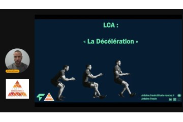 Retour à la décélération post rupture LCA avec Antoine Frouin