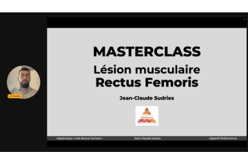 Lésion musculaire du rectus femoris avec Jean-Claude Sudries